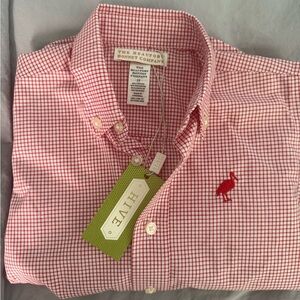 NWT TBBC long sleeve button down 3T